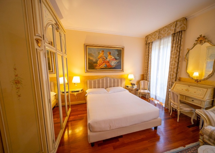 Habitación doble superior uso individual Hotel Andreola central Milán